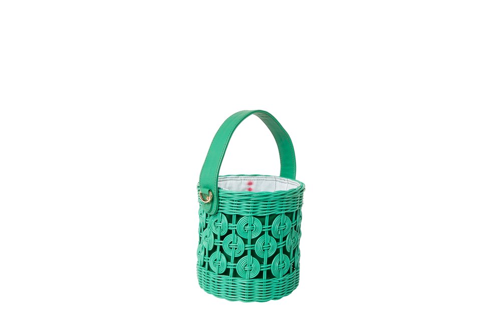 Maribella Bucket Bag • Caribbean Green