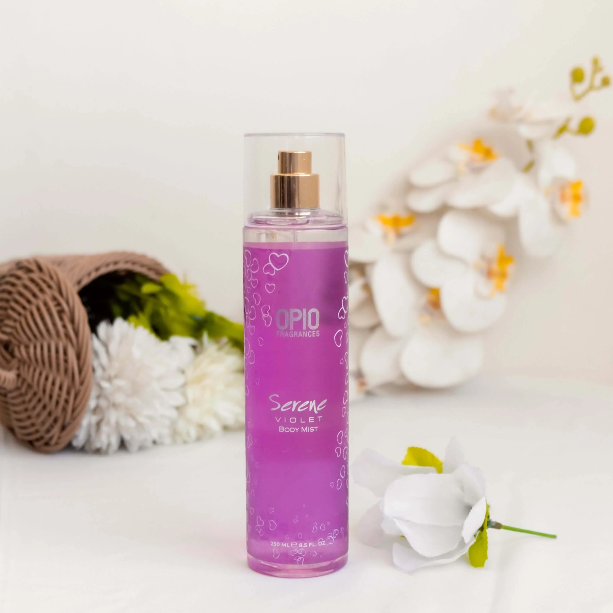 serene violet body mist